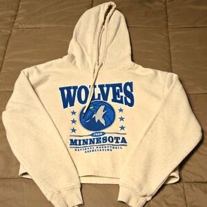 Minnesota Timberwolves Cropped Hoodie